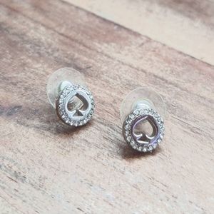 Kate Spade Spot the spade ♠️ halo spade studs